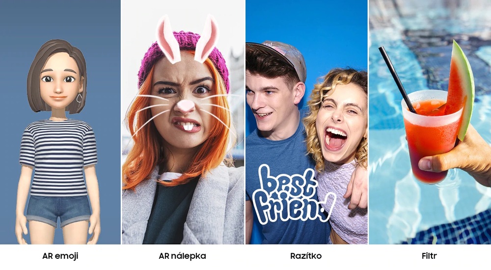 Mobilní telefon Samsung Galaxy A40 Dual SIM bílý