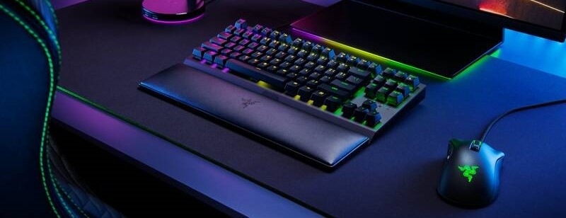 Opěrka zápěstí Razer Ergonomic Wrist Rest pro Tenkeyless klávesnice černá