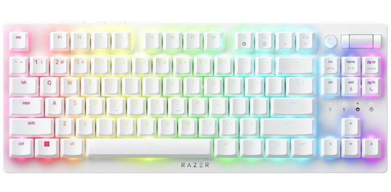 Klávesnice Razer DeathStalker V2 Pro Tenkeyless (Red Switch) - US Layout bílá
