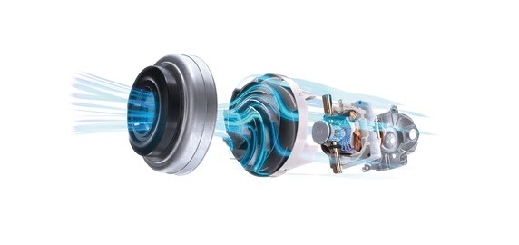 Podlahový vysavač Bosch ProSilence BGL8SIL6 bílý BOSBGL8SIL6-motor