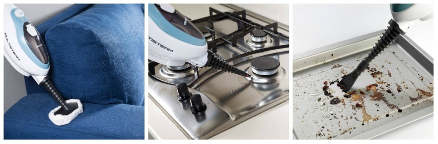 Parní mop Ariete Vapor 4164 10 v 1 bílý