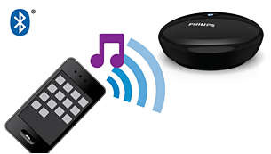 Adaptér Philips AEA2700 Bluetooth stříbrný Adaptér Philips AEA2700 Bluetooth stříbrný