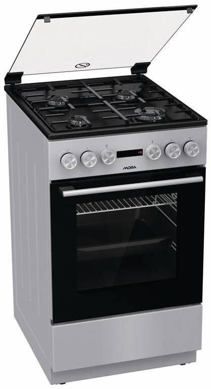 Kombinovaný sporák Mora K5255DS, Inoxlook