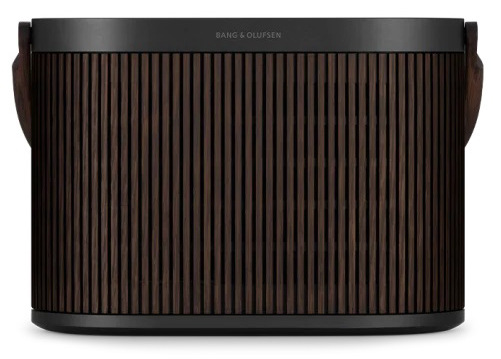 Přenosný reproduktor Bang & Olufsen BeoSound A5 černý/hnědý