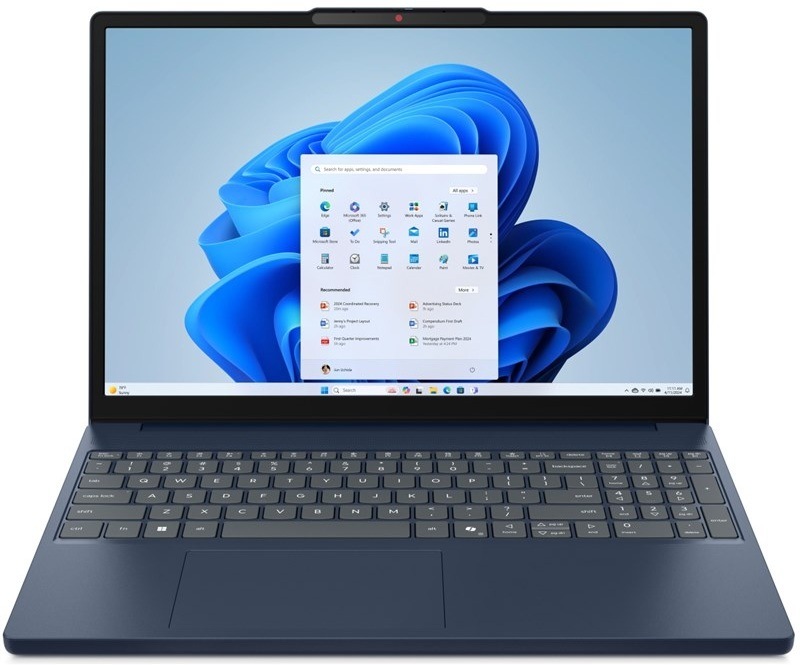 Notebook Lenovo IdeaPad Slim 3 15IRH10 modrý