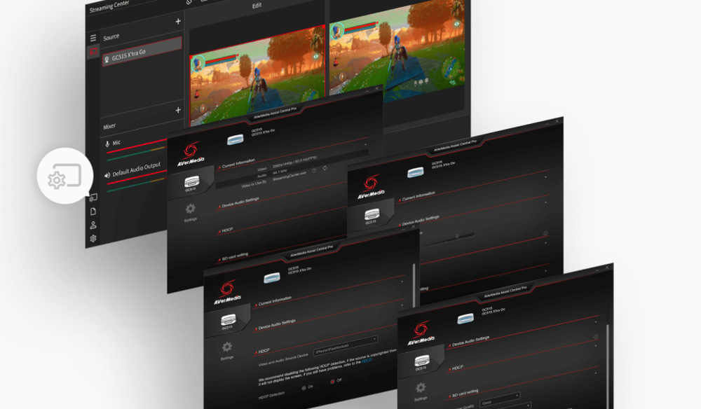Záznamové zařízení AVerMedia X'TRA GO, Capture Dock černé Záznamové zařízení AVerMedia X'TRA GO, Capture Dock černé