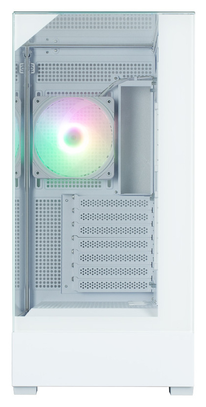 Case Zalman P40 Prism Plus bílá Case Zalman P40 Prism Plus zadní strana