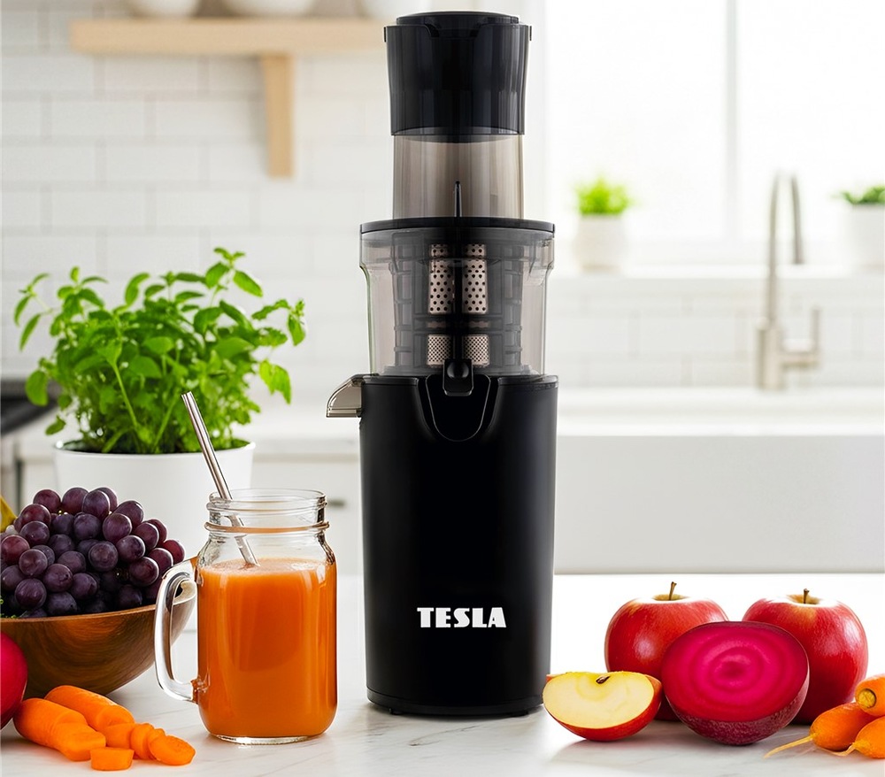 Odšťavňovač Tesla SlowJuicer SJ500 XL černý