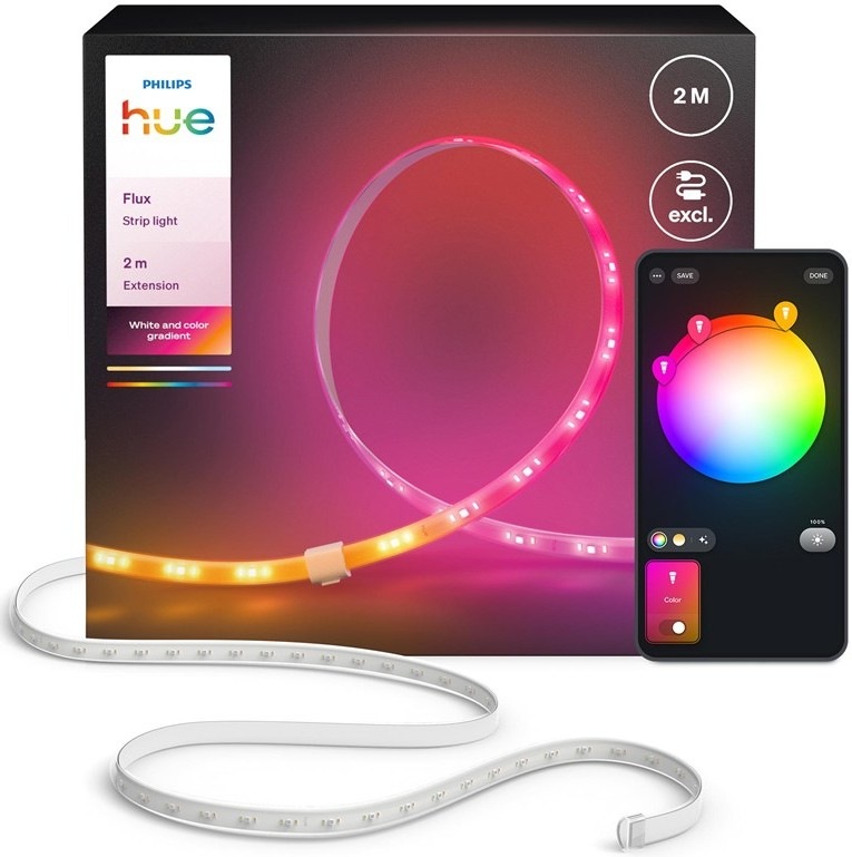 LED pásek Philips Hue Flux strip, light extension o délce 2 m
