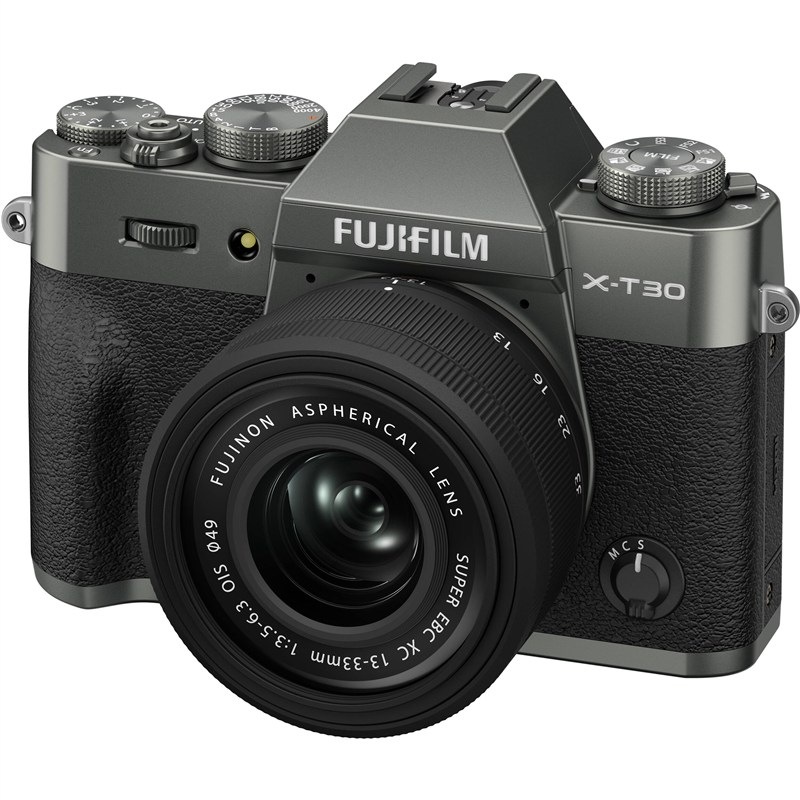 CSC fotoaparát Fujifilm X-T30 III + XC 13-33mm f/3.5-6.3 OIS - černý/šedý