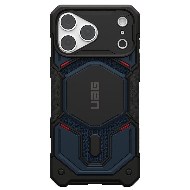 Kryt na mobil UAG Monarch Pro MagSafe na Apple iPhone 18 Pro / 17 Pro černý/modrý