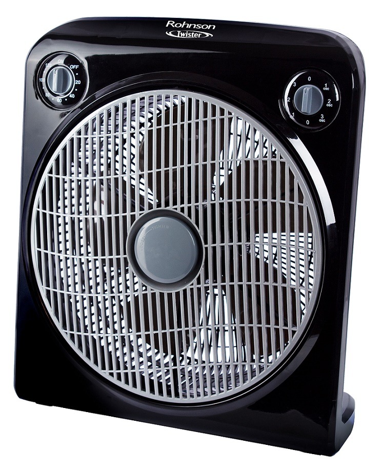 Ventilátor podlahový Rohnson R-8200 Twister černý