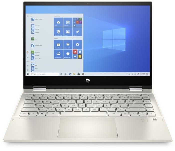 Notebook HP Pavilion x360 14-dw0601nc zlatý