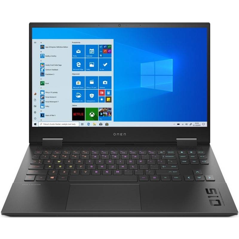 Notebook HP Omen 15-en0001nc černý