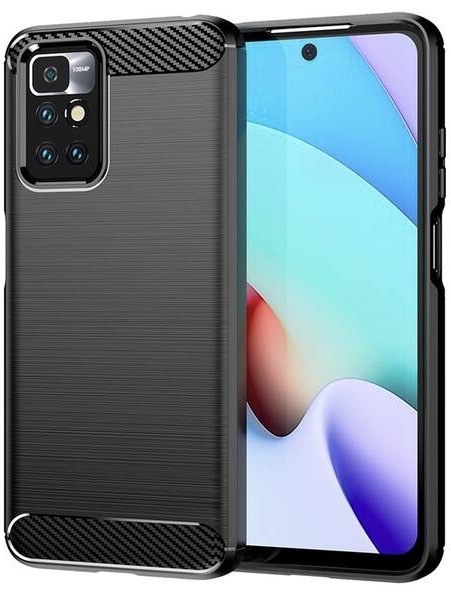 Kryt na mobil WG Carbon na Xiaomi Redmi 10 5G černý