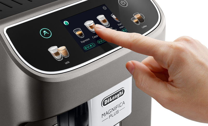 Automatický kávovar De'Longhi Magnifica Plus ECAM320.70TB černý/titanium Espresso De'Longhi ECAM320.70TB Magnifica Plus
