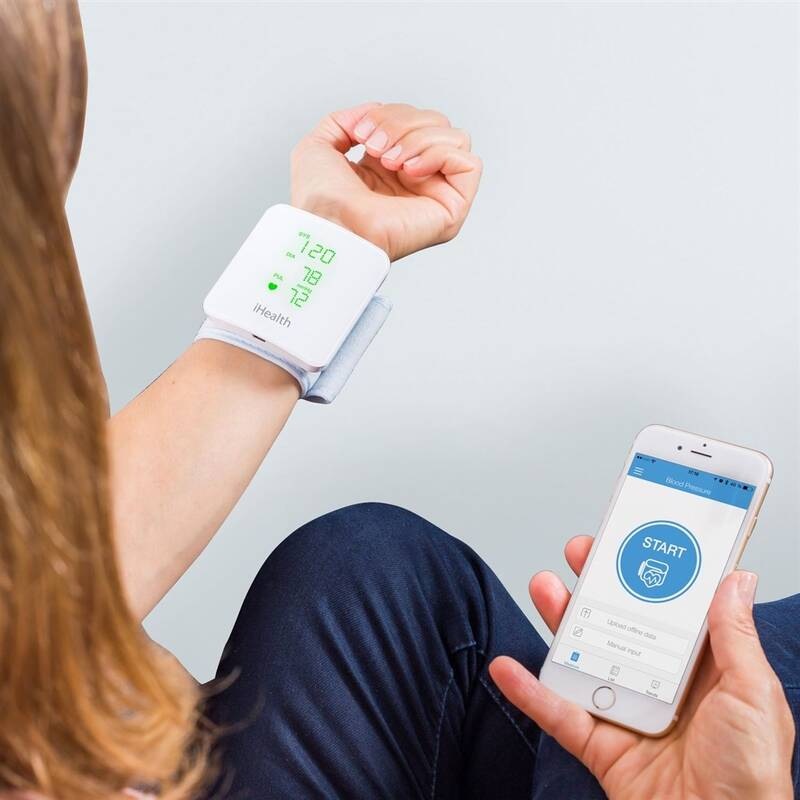 Tlakoměr na zápěstí iHealth VIEW BP7 bílý
