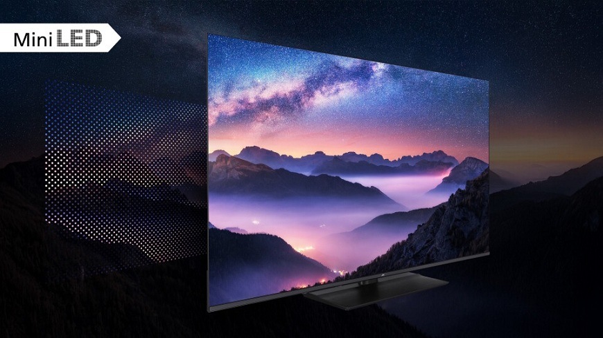 Televize JVC LT-55VGM9435, podsvícení MiniLED