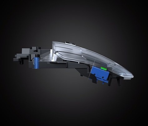 Myš Roccat Kain 122 AIMO RGB bílá