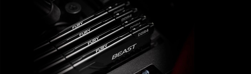 Operační paměť Kingston FURY Beast Black 8GB DDR4 3200MHz CL16
