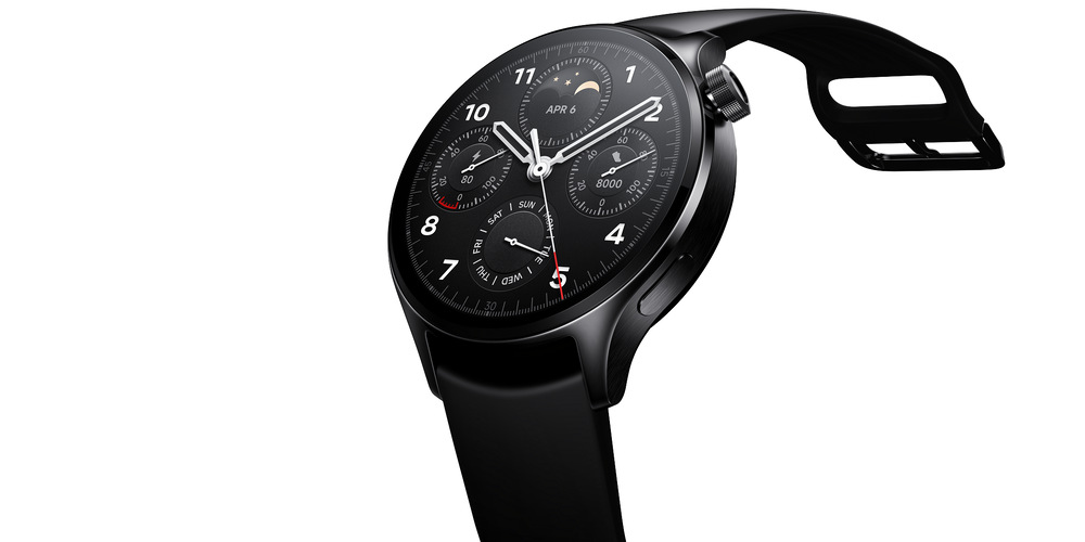 Chytré hodinky Xiaomi Watch S1 Pro stříbrné/hnědé