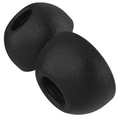 Náhradní špunty FIXED Plugs Pro pro Apple AirPods Pro/Pro 2, 2 sady, pěnové, velikost S