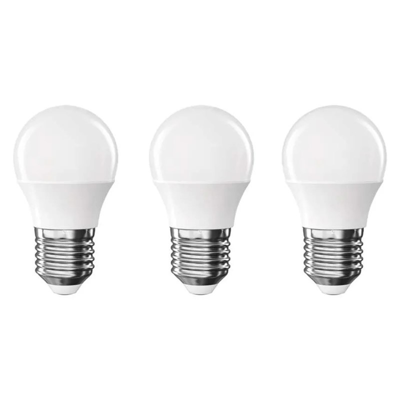 Žárovka LED EMOS Classic mini globe, E27, 4,2W, teplá bílá (3 ks) Žárovka LED EMOS Classic mini globe, E27, 4,2W, teplá bílá (3 ks)