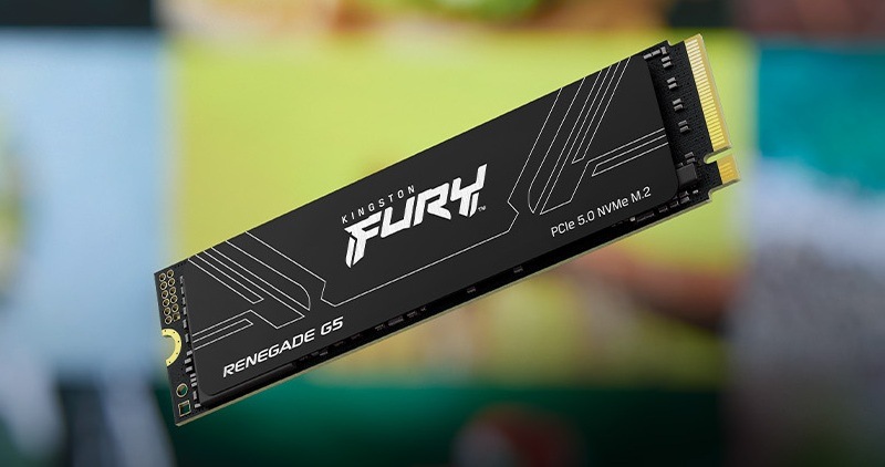 SSD Kingston FURY Renegade G5 1TB PCIe 5.0 NVMe černý