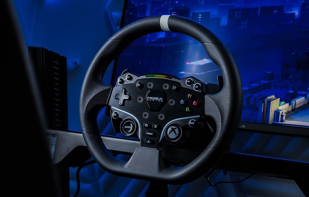 Sada Moza Racing R3 + ES + SRP-Lite + svorky R3 je kompatibilní s dalším příslušenstvím 