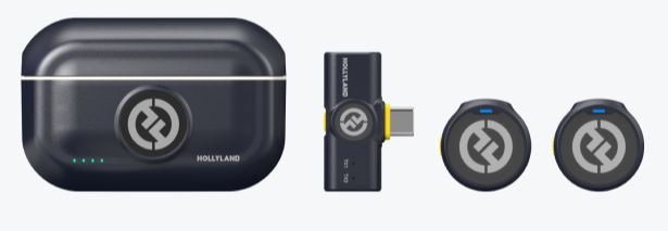 Mikrofon Hollyland LARK M2 USB-C černý Mikrofon Hollyland LARK M2 s miniaturními rozměry