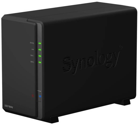 Datové úložiště (NAS) Synology DS218play černé
