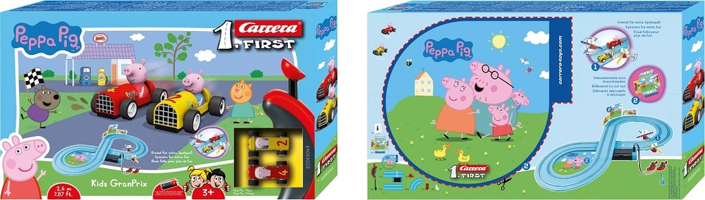 Autodráha Carrera FIRST - 63043 Prasátko Peppa Autodráha Carrera FIRST - 63043 Prasátko Peppa
