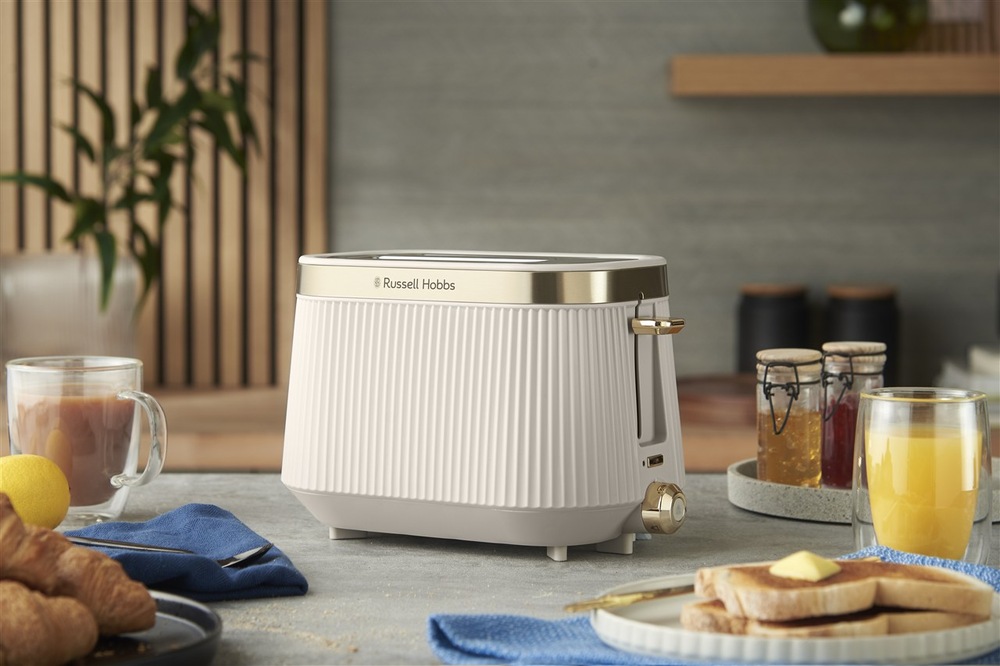 Topinkovač RUSSELL HOBBS 26761-56 Brontë Stone krémový Topinkovač RUSSELL HOBBS 26761-56 Brontë Stone krémový