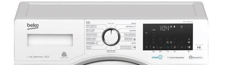 Pračka Beko Superia WUE 7636 CS X0C bílá