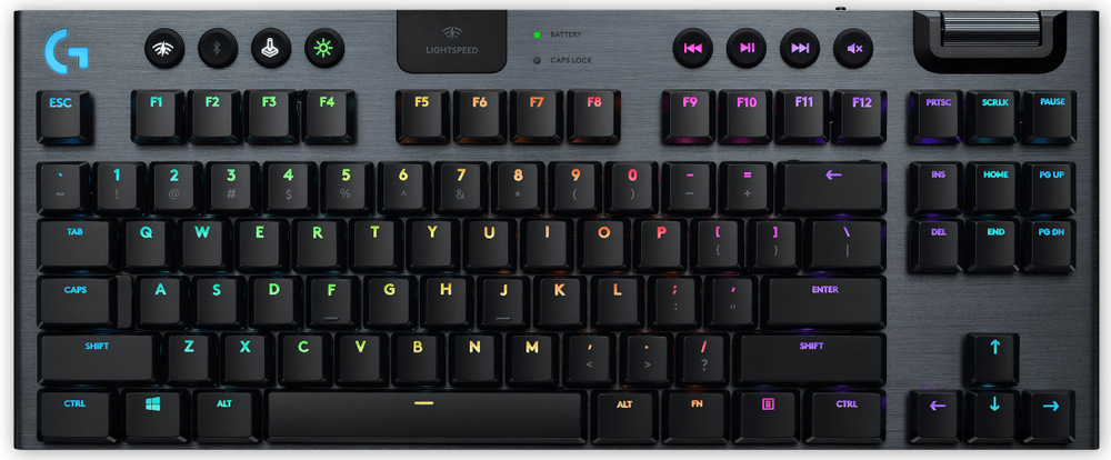 Klávesnice Logitech Gaming G915 TKL Lightspeed RGB, Tactile, US černá Klávesnice Logitech Gaming G915 TKL Lightspeed RGB, Tactile, US černá