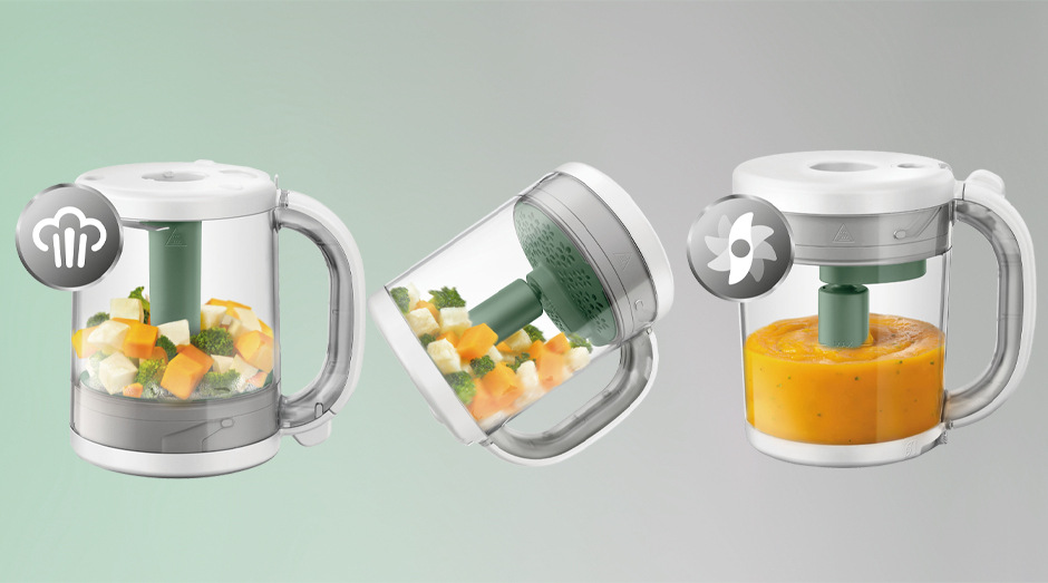 Parní vařič + mixér Philips Avent SCF885/01 bílý Parní vařič + mixér Philips Avent SCF885/01 bílý