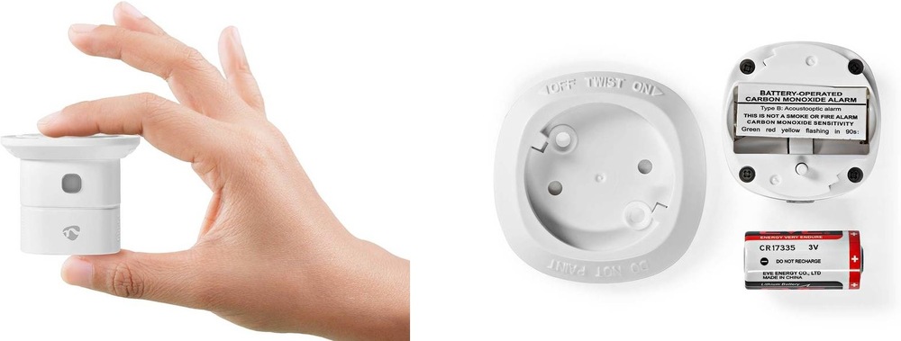 Detektor oxidu uhelnatého Nedis SmartLife, Zigbee 3.0 Detektor oxidu uhelnatého Nedis SmartLife, Zigbee 3.0 (ZBDCO11WT)