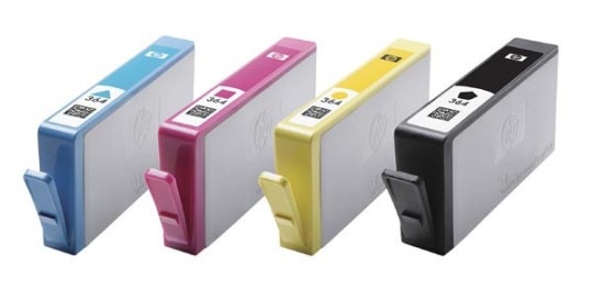 Inkoustová náplň HP 364, 6ml/3ml - CMYK