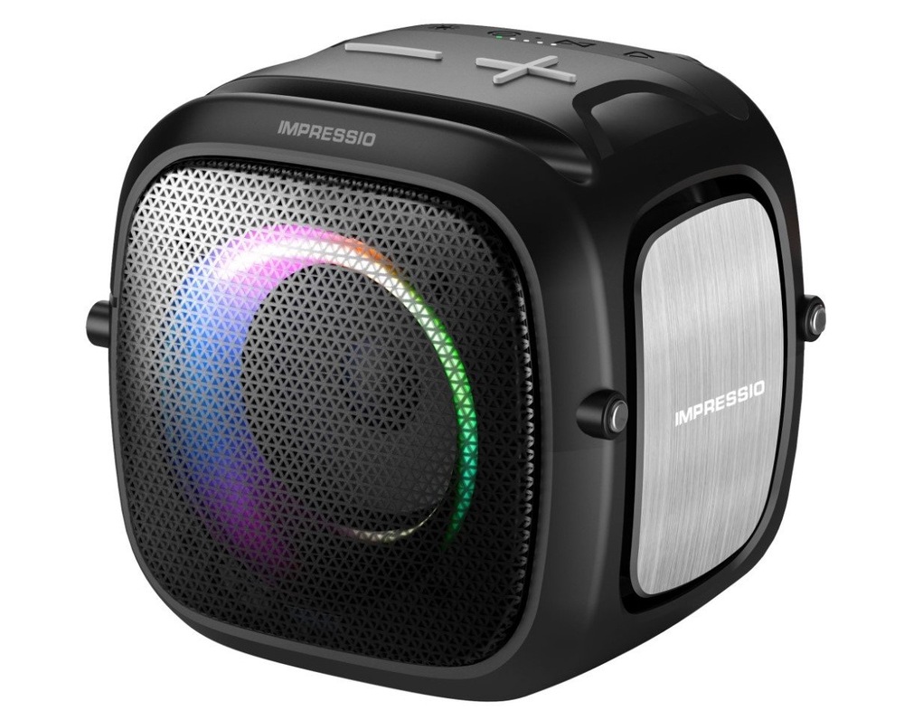 Přenosný reproduktor C-Tech Impressio Qubis mini černý