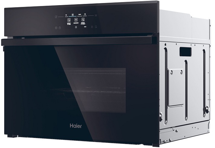 Trouba Haier H4MWID69C6NQB černá/sklo
