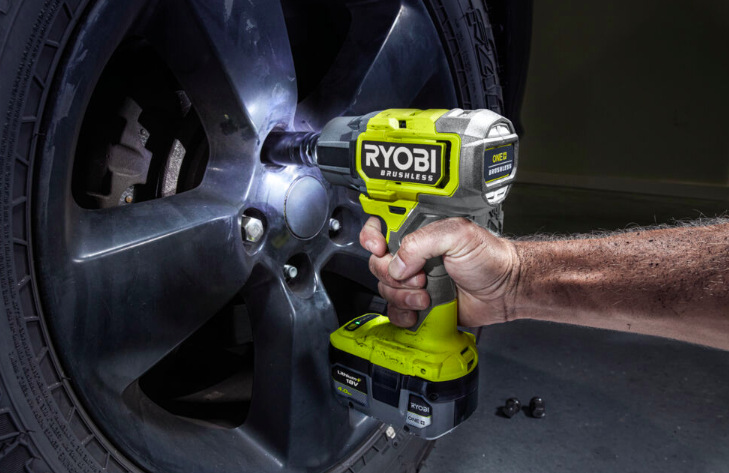 Utahovák rázový Ryobi ONE+ RIW18BL-0 (bez baterie)