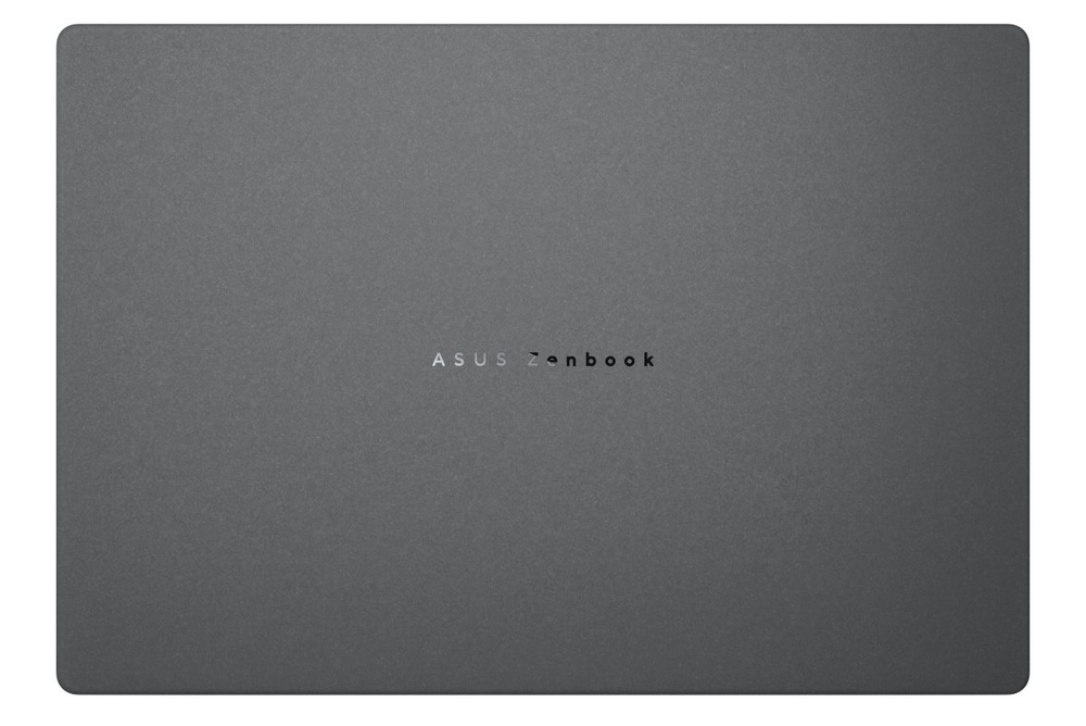 Zavřený notebook ASUS Zenbook A14 pohled shora