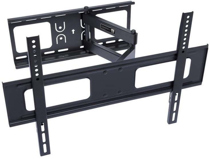 Držák TV Connect IT polohovatelný, pro úhlopříčky 37" až 70", nosnost 50 kg černý