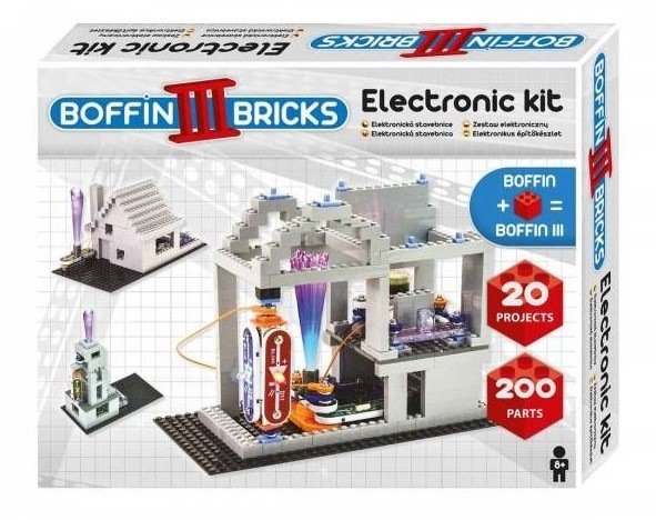 El. stavebnice Boffin III Bricks