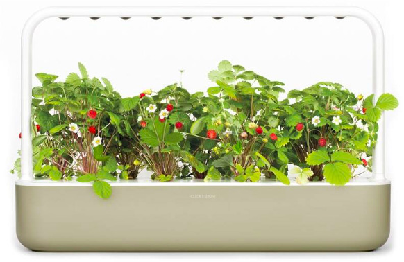 Chytrý květináč Click and Grow Smart Garden 9 - béžový