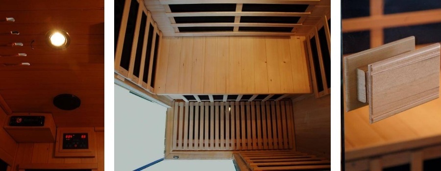 Infrasauna HealthLand DeLUXE 3300 CARBON-BT HealthLand DeLUXE 3300 CARBON-BT