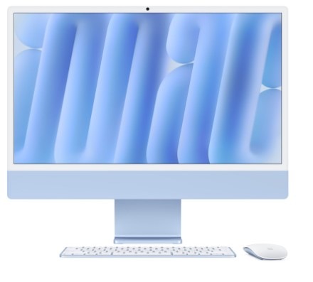 Počítač All In One Apple iMac 24" M4 10× CPU 10× GPU, 16 GB, 256 GB - modrý CZ