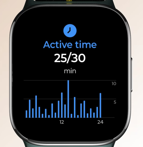 Chytré hodinky Motorola Moto Watch Fit černé/zelené
