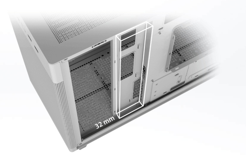 Case Asus PRIME AP201 Tempered Glass bílá Case Asus PRIME AP201 Tempered Glass bílá