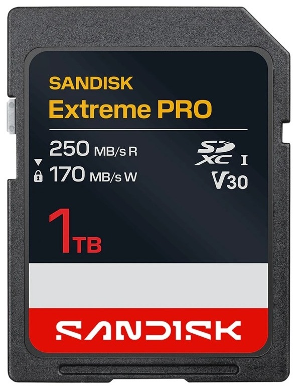 Paměťová karta SANDISK Extreme PRO SD 1TB